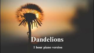 Ruth B. Dandelions -  ( 1 hour piano for relaxation, stress relief, study, sleep )