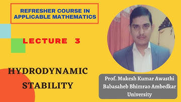 HYDRODYNAMIC STABILITY