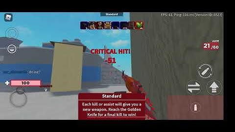 Arsenal on mobile I got called a hacker lol