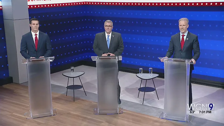Bailey, Rabine, Sullivan face off in Illinois Republican Primary Governor Debate