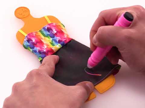 barbie crayola rainbow design