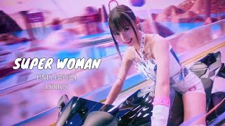 'SUPER WOMAN' UNIS (유니스) | Easy Lyrics (Romanized)