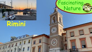 Rimini  - Romagna Riviera in Italy - 4K