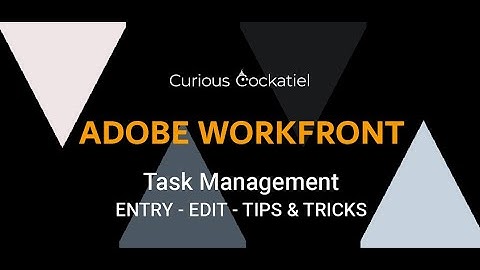 Adobe Workfront - Basics of Task Management
