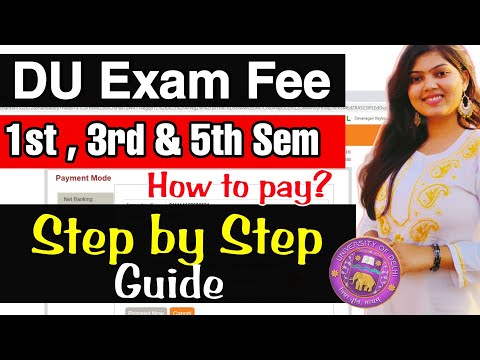 DU EXAMINATION FEE SUBMISSION STEP BY STEP | DU FEE SUBMISSION  | STUDYSHIP WITH KRATI 2