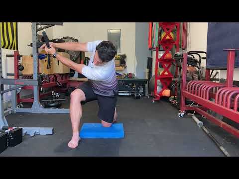 1 Knee Hinge Same Side Cable Torso Rotation