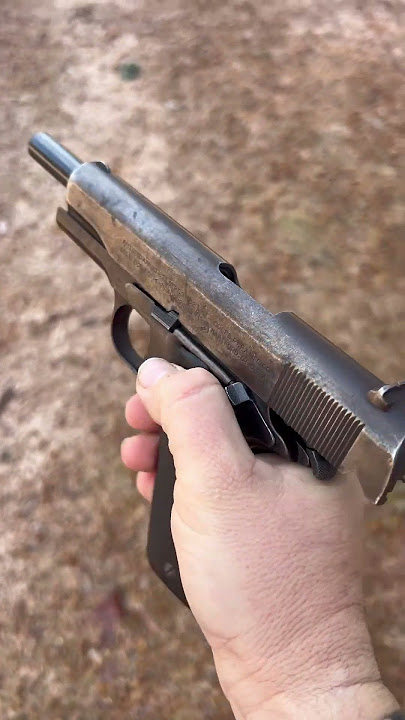#1911 #blackarmy #106yearsold #45auto #gun #firearms#colt #1918