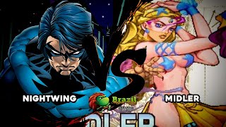 Midler Jojo vs Nightwing DC DC Marvel Mugen Fights