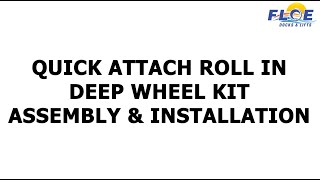 How to Install FLOE Roll-In Dock Deep Wheel Kit | Quick-Attach Guide