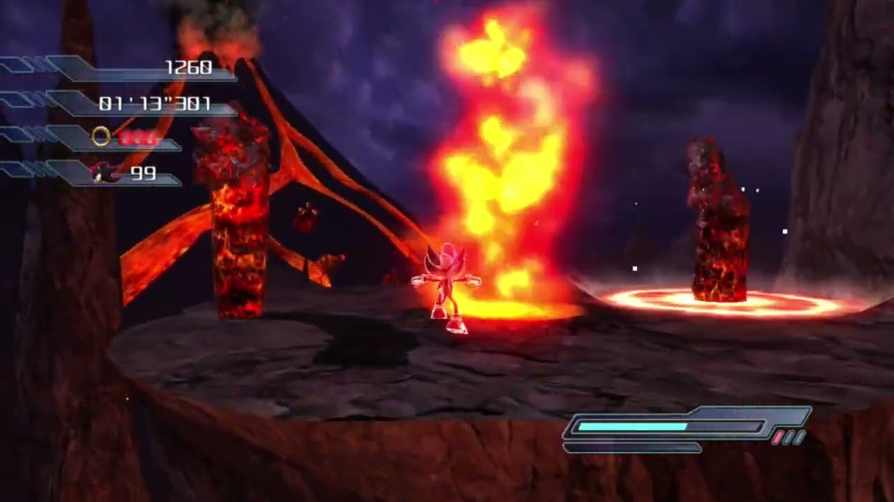 [PB] Sonic the Hedgehog (2006; X360) ~ Shadow: Flame Core (Normal) in 2'13