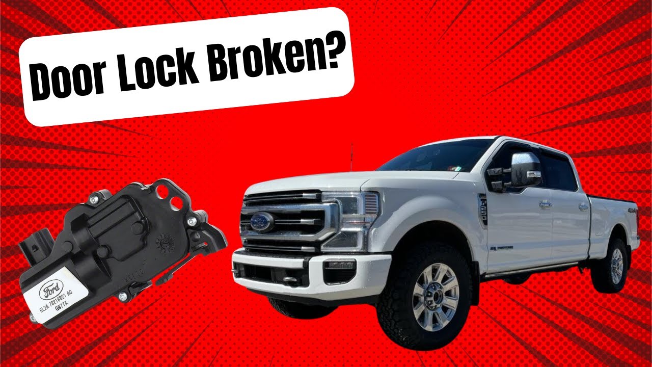 F350 Door Lock Actuator Replacement