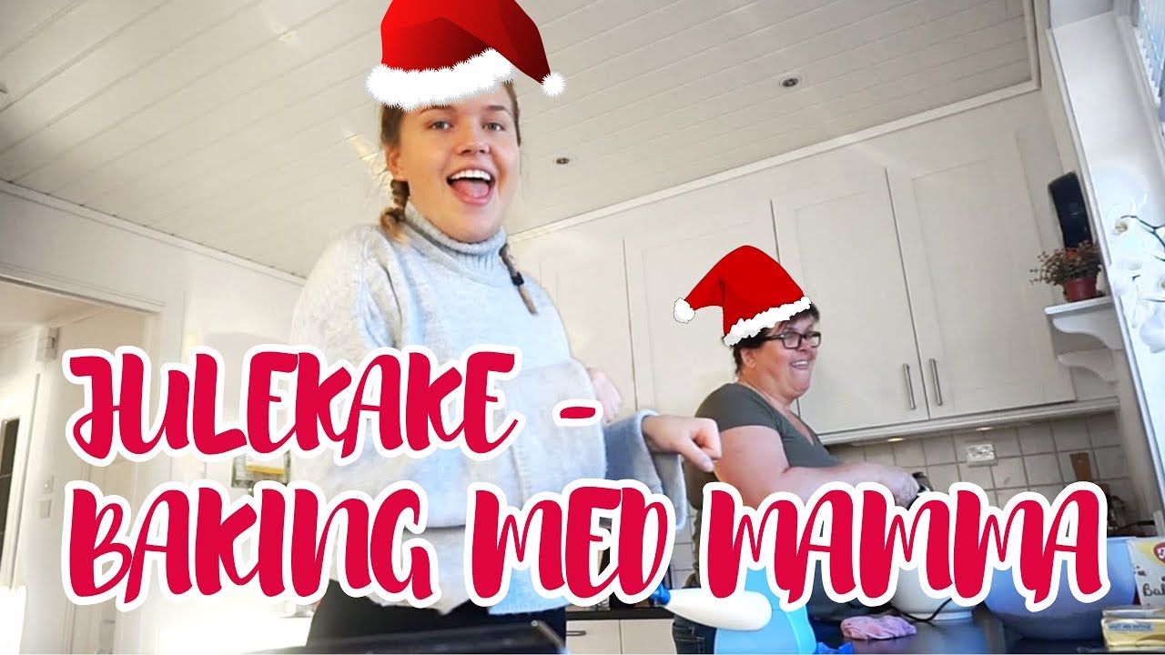 BAKER JULEKAKER MED MAMMA | SofieLaxaa