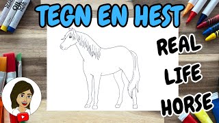 HVORDAN TEGNE EN HEST