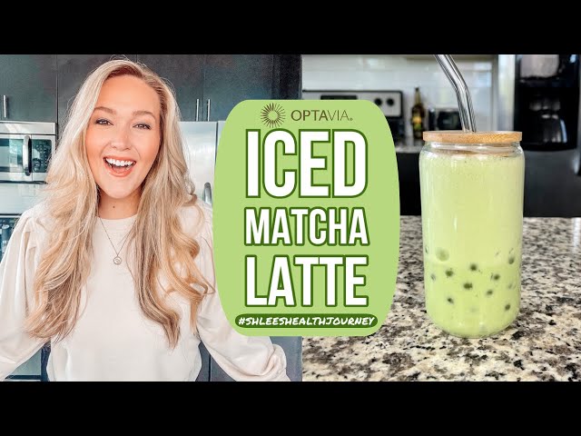 Super Easy Iced Matcha Latte - Eating Bird Food