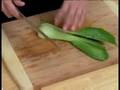 Cooking Tips How To Chop Baby Bok Choy