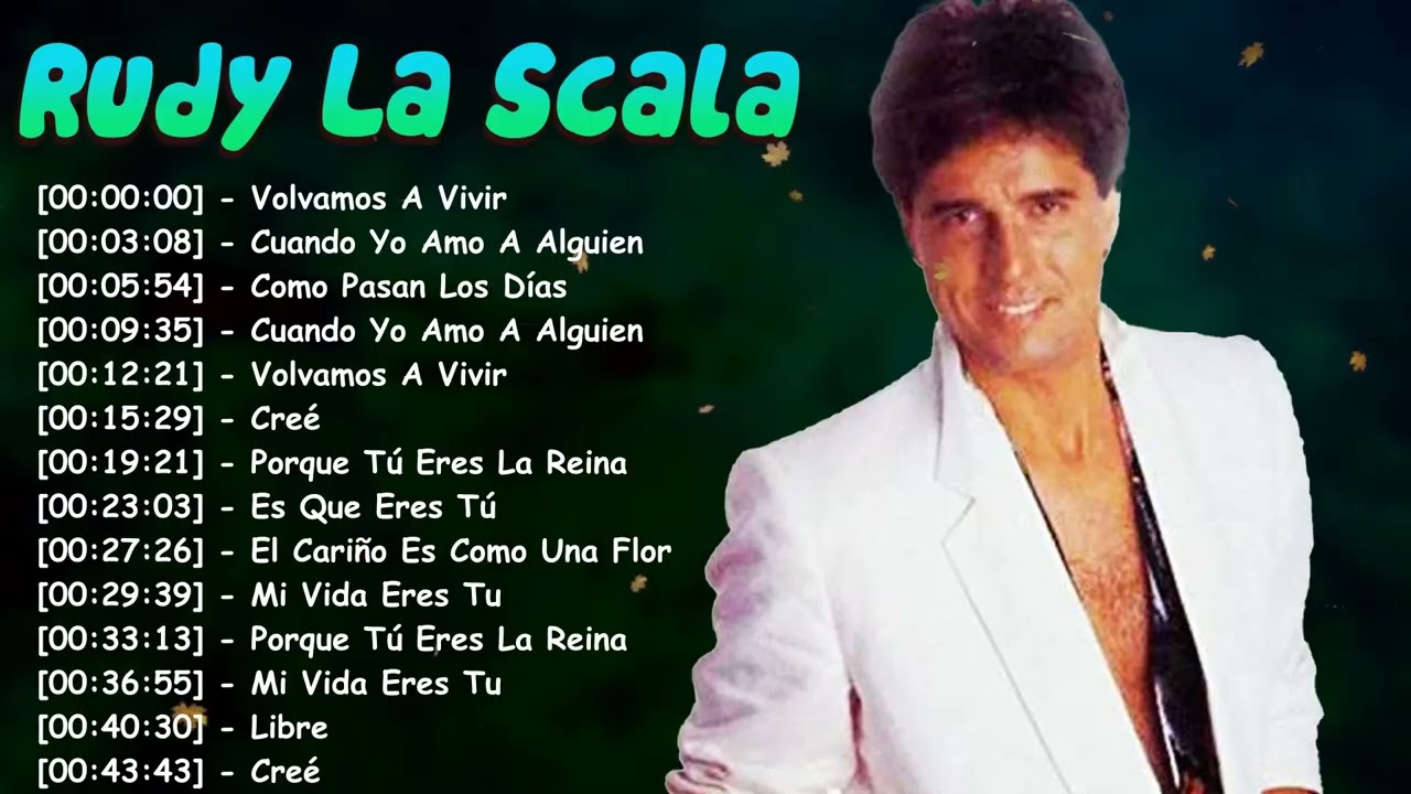 Rudy La Scala Álbum de Grandes Éxitos – Baladas Inmortales que Nunca Pasan de Moda