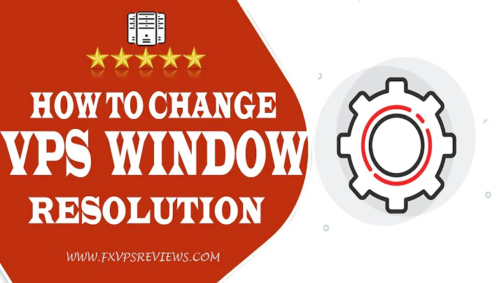 How to change VPS window Resolution | VPS screen Resolution Settings | FxVPSReviews.COM