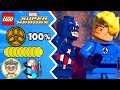 LEGO Marvel Super Heroes #73 FASE 7 RECEPÇÃO GELADA 100% MINIKITS STAN LEE E DINHEIRO Português