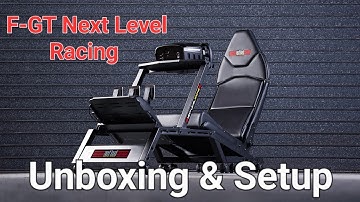 Next Level Racing F-GT With Screen Mount, Unboxing, & How To Assemble The F-GT