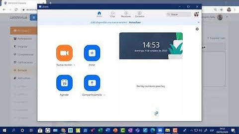 Insertando un botón de Zoom para las videoconferencias en Moodle