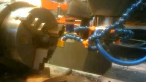 4th Axis milling on Linux EMC EMC2 CNC Bridgeport Interact mill