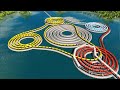 Alien Train Tracks In The Middle Of The Most Extreme Lake🚂Spinner Shaped Rails🚦Trainz Simulator 2022