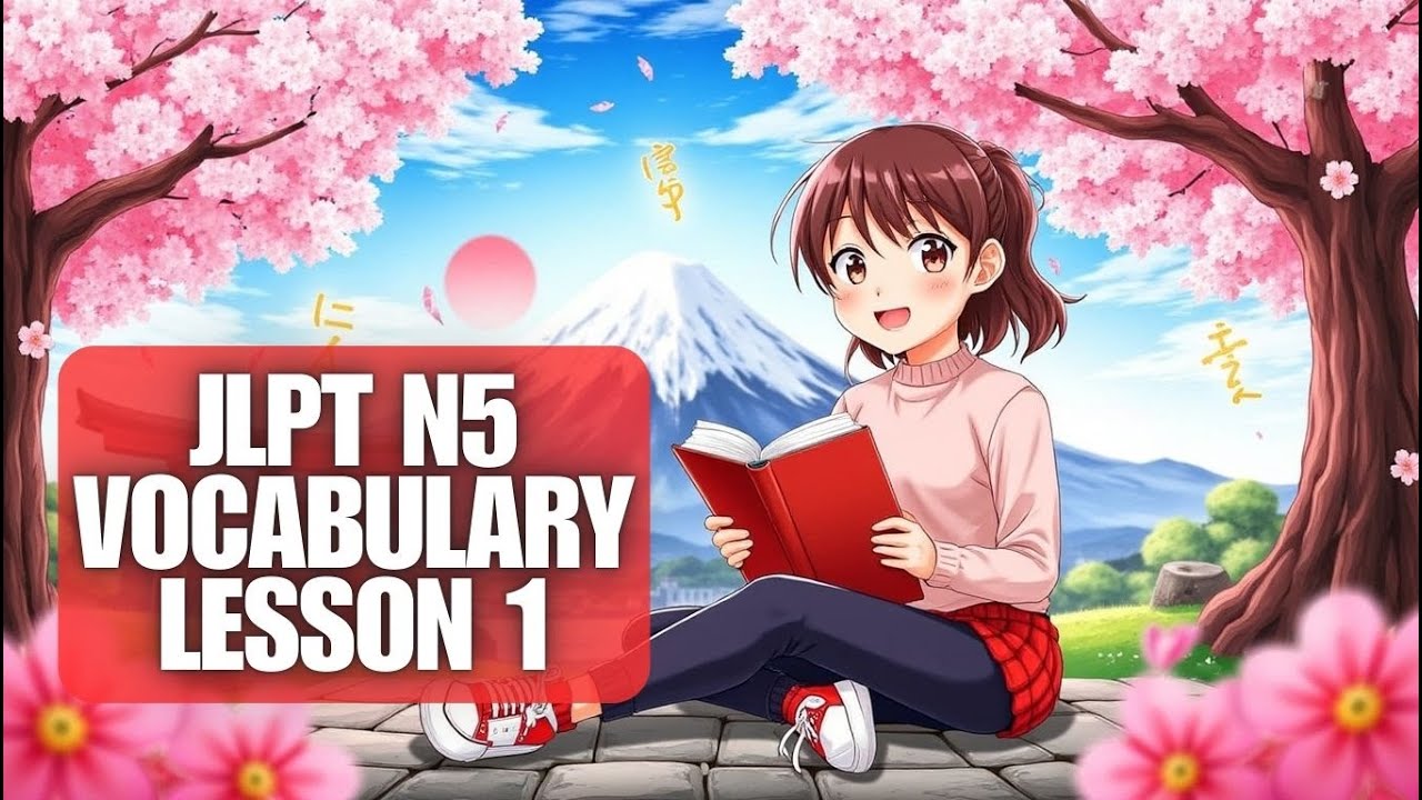 JLPT N5 Vocabulary Lesson 1 | NAT/JFT Basic Japanese | Learn Japanese for Beginners