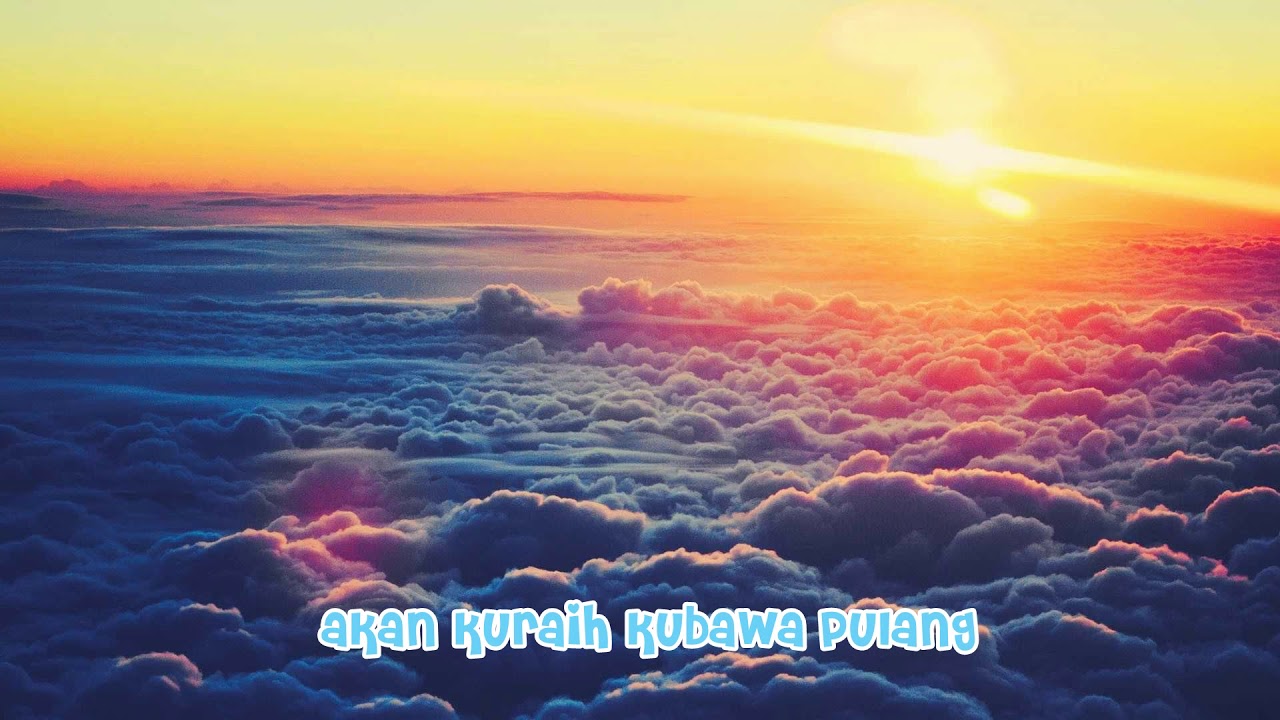 Kulihat Awan Seputih Kapas Lagu Anak Indonesia Dengan Lirik Karaoke