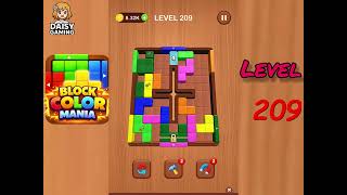 Block Color Mania Level 209 Walkthrough
