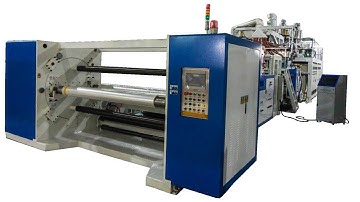 Full Automatic CPP CPE EVA Casting Film Extrusion Machine , Automatic Cast Film Extrusion Machine
