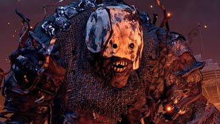 Resident Evil 4 Remake - Armored El Gigante Giant Boss Fight [4K PS5]