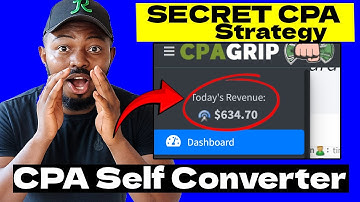 NEW CPA Self Converter Trick: How I Made $634 With 52 CPA Offers (No Traffic Needed)