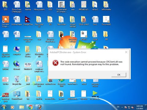 CCXprocess.exe system error How to fix creative cloud exe app error .