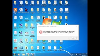 CCXprocess.exe system error How to fix creative cloud exe app error .