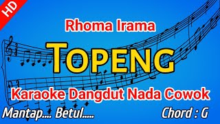 TOPENG KARAOKE - Rhoma Irama (Karaoke Dangdut Live)