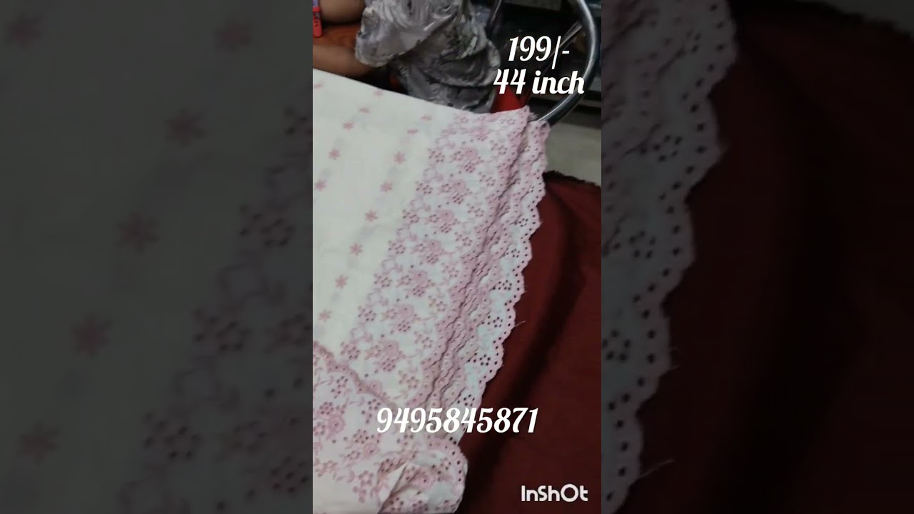 PREMUM COTTON EMBROIDERY 💥