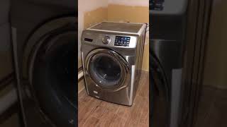 Samsung washer goes crazy...