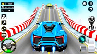 Superhero Car Ramp Stunt Car Racing Games 3D Ultimate Extreme Gameplay _ Android Car Racing Game #p2 screenshot 1