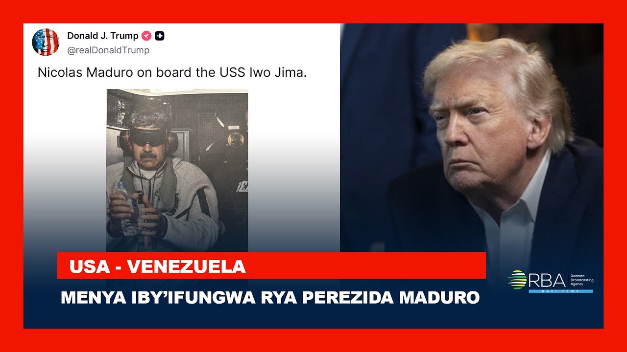 Perezida Trump yafunze uwa Venezuela, Nicolas Maduro mu buryo budasanzwe | Menya iby'iyi ntambara