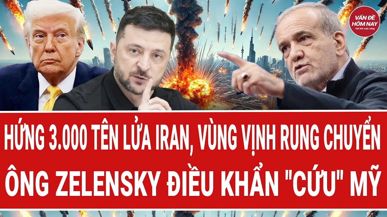 Điểm nóng 10/3: Hứng 3.000 tên lửa Iran, Vùng Vịnh rung chuyển; Ông Zelensky điều khẩn 