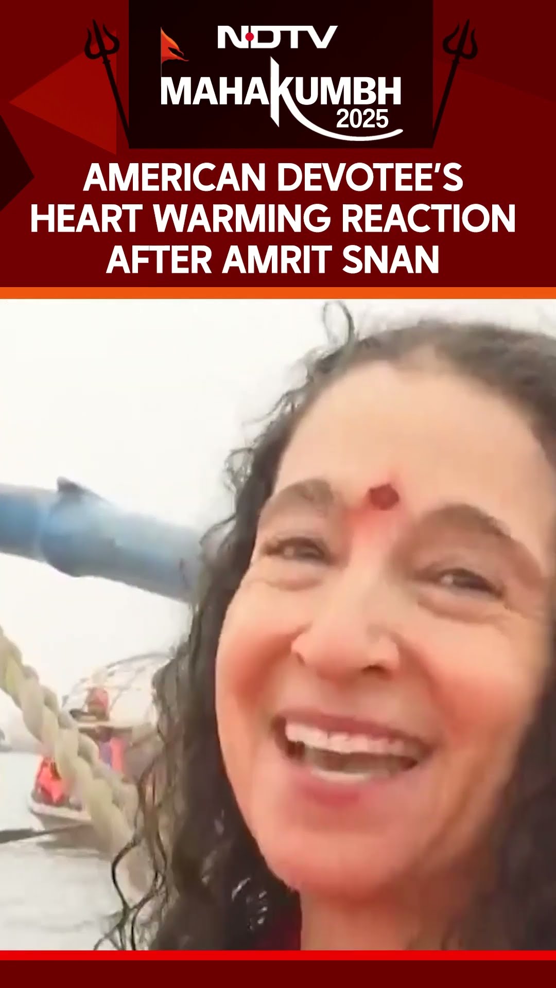 American Devotee's 'Heartwarming' Reaction After 'Amrit Snan': 'Pichle Janam Mein…'