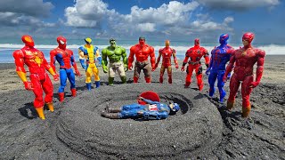 Avengers Action Figure, Marvel's Spider-man 2, Hulk, Captain America,  Iron Man, Thor Superhero #48