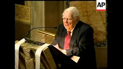 Private funeral services were held Thursday for CBS legend Walter Cronkite. Speakers included former