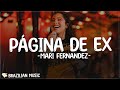 Mari Fernandez - PÁGINA DE EX (Lyrics)