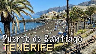 Tenerife - Puerto de Santiago 🌊🏖️🪨 4K HDR 🚁