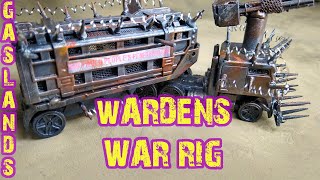 Gaslands Warden War Rig Build - November Pink Slips Challenge