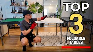 I Tried 3 Highly Rated Foldable Tables