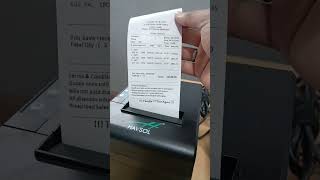 Customization with receipt thermal printer setup in marg erp #margerp #margerpsoftware #margsoftware screenshot 2