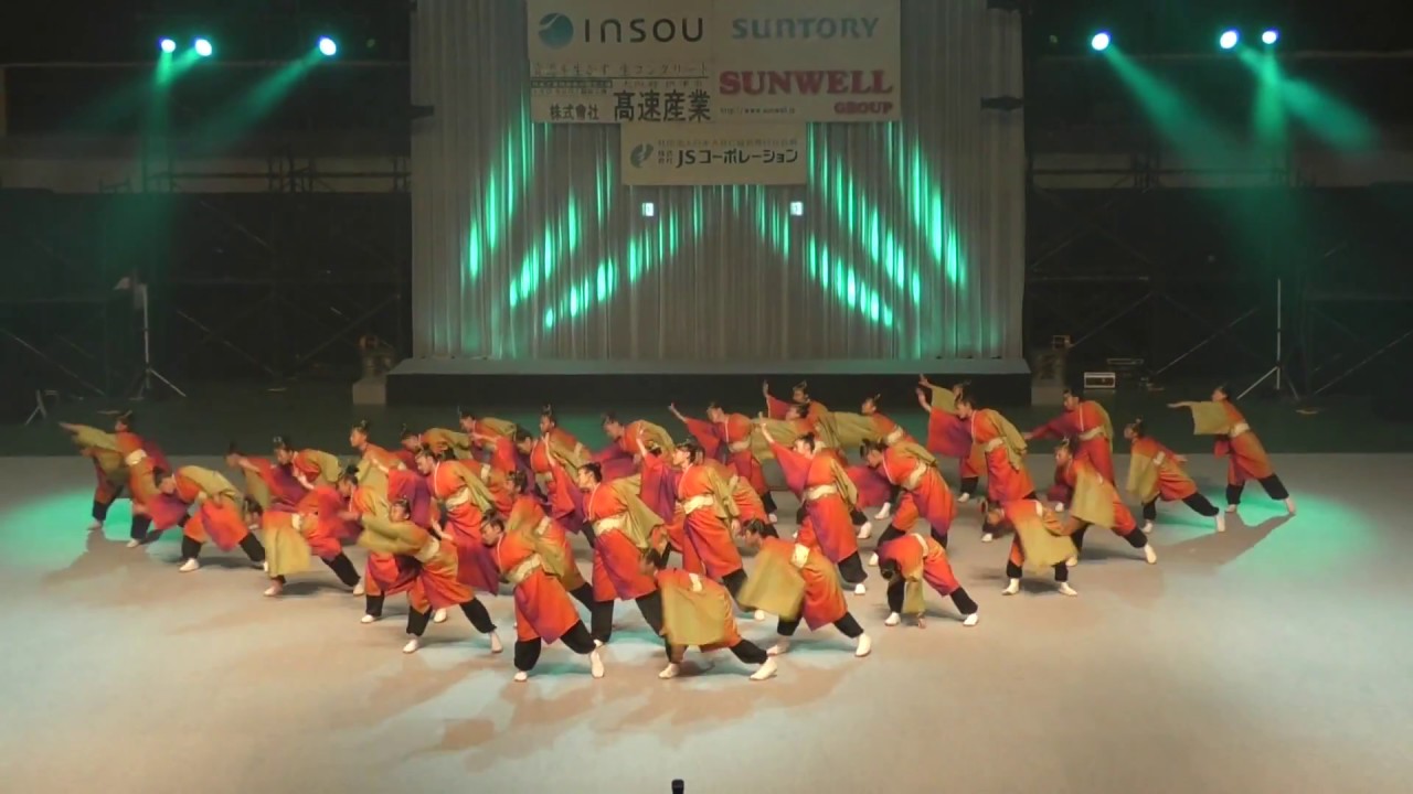 第19回大阪メチャハピー祭　レジェンドステージ『よさこい披露』　【ピンクチャイルド】