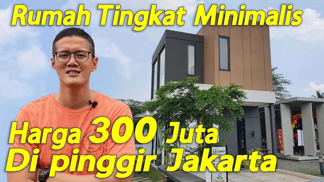 Rumah Tingkat Minimalis Harga 300 Juta Di Pinggiran Jakarta, Citaville